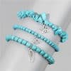Natural Stone Elastic Bracelet Female