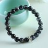 925 Silver Snake Beaded Couple Bracelet Female