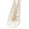 Gold Large Circle Combination Set Earrings Exaggerated Metal
