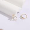 Mother's Day Birthstone Horse Eye Tricolor Zircon Ring