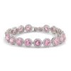 Fashion Gold-plated Inlaid Zircon Hollow Round Bracelet