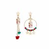 8e5d159f-465d-4723-b834-6f93478553f7.jpg Creative Christmas Elk Star Pendant Set Jewelry Earrings