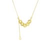 S925 Sterling Silver Mush Ice Five Emperors Coin Necklace For Women