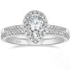 S925 Inlaid Water Drop Pear-shaped Zircon Women's Ring