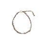 14K Gilded Purple Small Pieces Of Silver Pearl Mini Irregular Bracelet