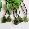 Meteorite Pendant Rough Stone Jewelry Necklace Type Exquisite Crystal Pendant