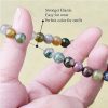 8mm Natural Agate Bracelet String Beads
