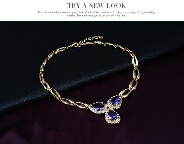 Ethnic Style Alloy Jewelry Set Necklace And Earrings