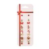 Fashion 8 Pairs Pearl Combination Card Stud Earring Set