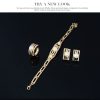 Personalized Fashion Jewelry Set Alloy Necklace Four-piece Set