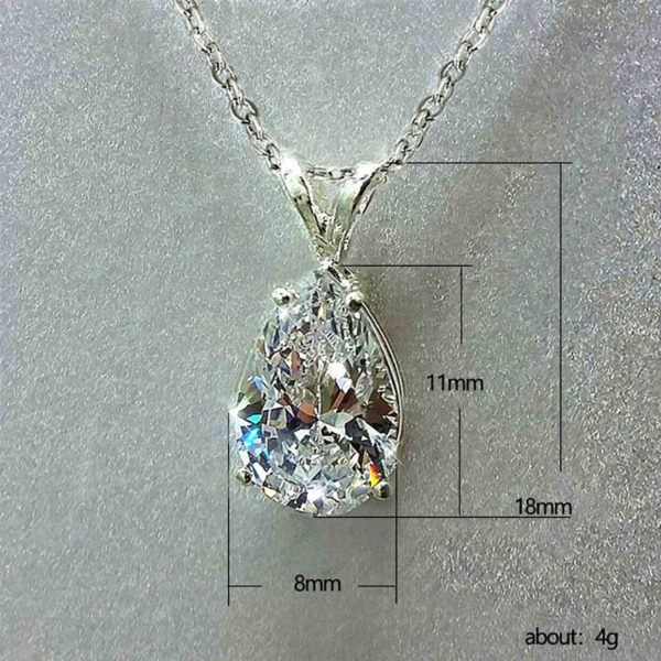 European And American Fashion Drop-shaped Necklace Fashion Simple