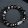 High Grade Black Beads String Pi Xiu Bracelet