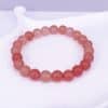 Orange Stone Beaded Yoga Bracelet