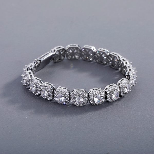 Zircon Flip Trendy Men's Cuban Bracelet