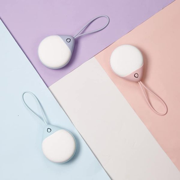 Water drop portable female charger