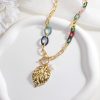 Bohemian Stainless Steel Women's Fashion Necklace