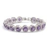 Fashion Gold-plated Inlaid Zircon Hollow Round Bracelet