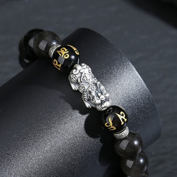 High Grade Black Beads String Pi Xiu Bracelet