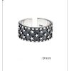 Pure Silver Multi Five Pointed Star Ring For Men And Women