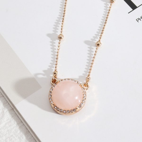 European And American Style Jewelry Simple Pendant Natural Stone