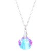 Blue HAILANG Sun Water Drop Pendant Necklace For Women