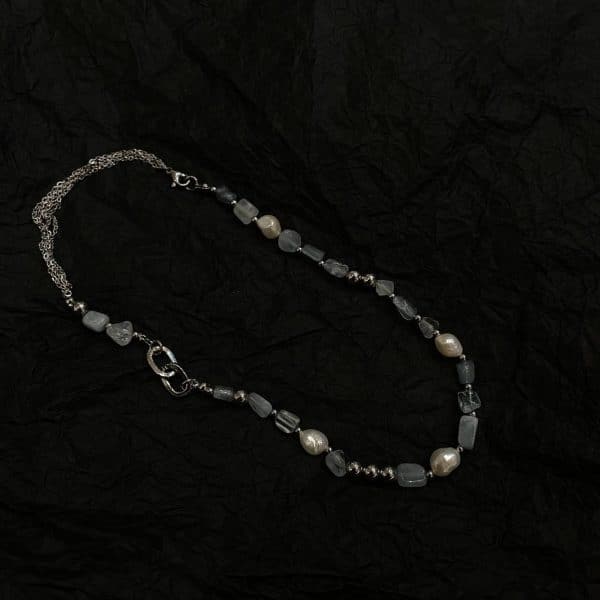 Fashionable Cross Natural Stone Stitching