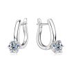 Six-claw Diamond Earring Ear Clip