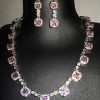 Zircon Accessories Diamond Set Chain Jewelry Suit