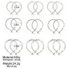 Korean Retro Earrings Set Fashion Ear Ring 9 Pairs Combination Set Ear Rings