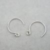 Female Dignified Sense Of Design Semi-circle Earrings