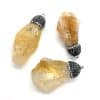Natural Stone Crystal Pendant Irregular