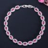 Fashion All-match Bracelet Inlaid Zircon Retro