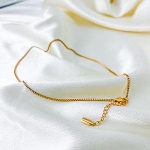 Trendy Box Simple All-matching Necklace Lock