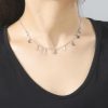 9346390c-ba29-4836-be84-332f1758e06c.jpg Cut Glossy Butterfly Pendant Clavicle Chain Stainless Steel Necklace