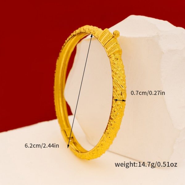 Open Women's Charm Bracelet Shiny Bracelet