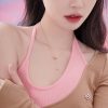 Gold Necklace Female Clavicle Chain