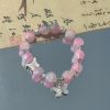 Super Fairy Lingdie Pearl Ice Transparent Bracelet