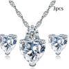 European And American Fashion Necklace And Earrings Jewelry Set