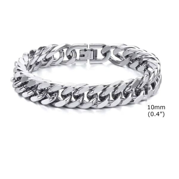 Heavy Duty Stainless Steel Cuban Bracelet