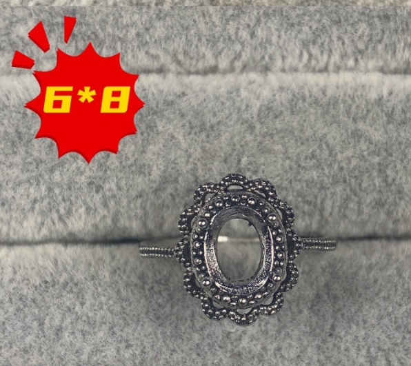 Oval Denier Ring Ornament Popular