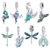 Natural Animal S925 Sterling Silver Ornament Wholesale Beaded Female Accessories