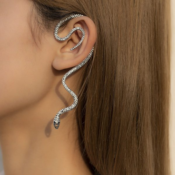 94b4d015-1433-42ef-b8fb-af97a96cc383.jpg Exaggerated Micro-set Rhinestone Three-dimensional Snake Ear Cuff