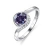 Moissanite Ring S925 Women's Sterling Silver