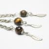 Tiger eye stone rosary bracelet