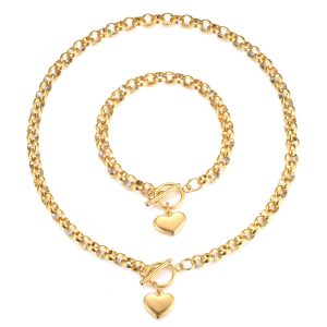 Bracelet necklace set