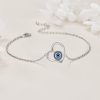 Its Devil's Eye Series Bracelet Women's Retro Design Blue Eye Shape