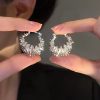 Personalized Cold Style Unique Winding Metal Circle Ear Clip