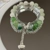 Super Fairy Lingdie Pearl Ice Transparent Bracelet