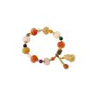Natural Xinjiang Pumpkin Beads Bracelet Couple Retro Ethnic