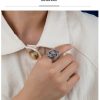 S925 Sterling Silver Ornament Vintage Thai Silver Faucet Ring